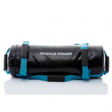 Muscle Power Power Bag 25 kilogram blauw MP1030